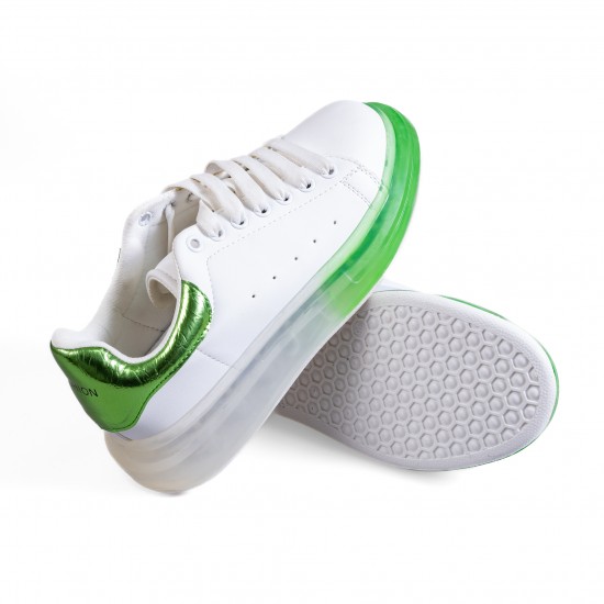 HY-234 White/Green Дамски ежедневни обувки
