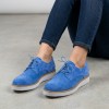 6050-3 Blue Дамски ежедневни обувки