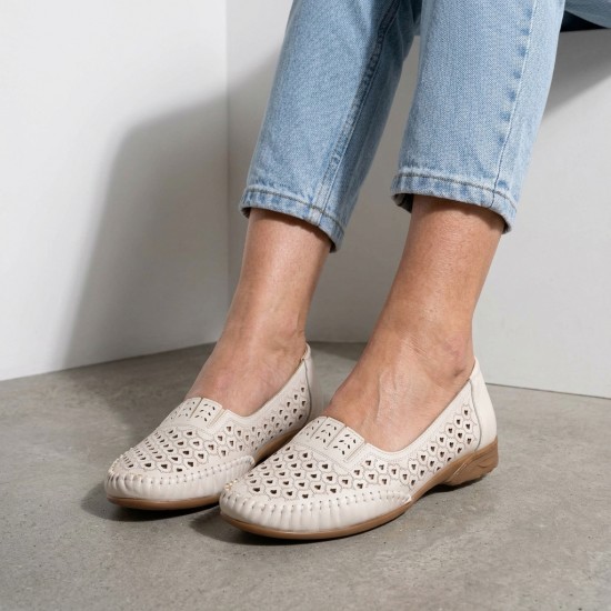 R-36 Beige Дамски летни обувки