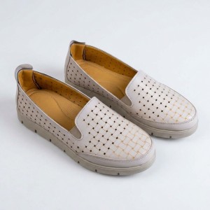 1556 Beige Дамски летни обувки