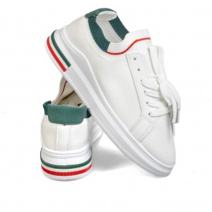 D32-36 White Дамски спортни обувки