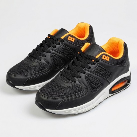 21286-4 Black/Orange Мъжки маратонки