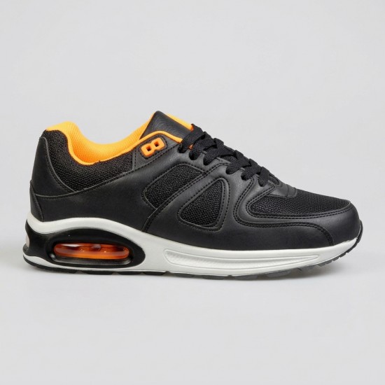 21286-4 Black/Orange Мъжки маратонки