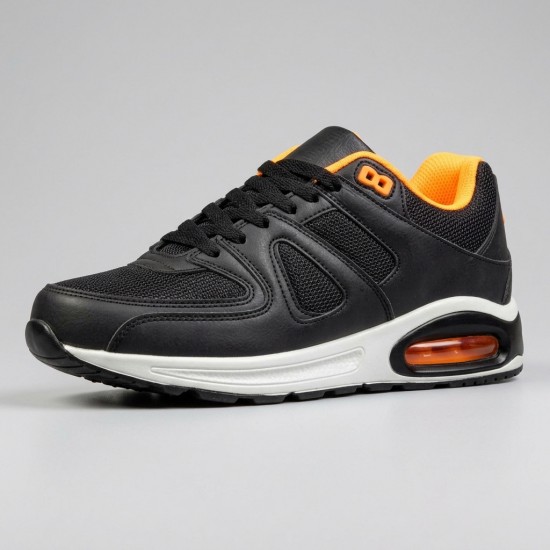 21286-4 Black/Orange Мъжки маратонки