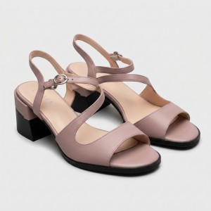 SL37-C969 Pink Дамски сандали на токчета
