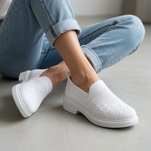 W211-2 White Дамски летни обувки