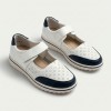 8809 White/Navy Дамски летни обувки
