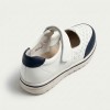 8809 White/Navy Дамски летни обувки