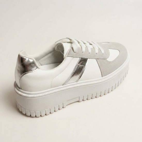 G-83 White/Silver Дамски маратонки