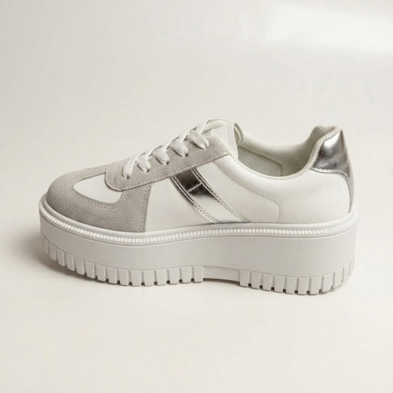 G-83 White/Silver Дамски маратонки