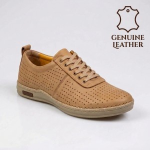 7007 Beige Мъжки обувки от естествена кожа