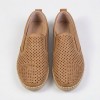 7065 Beige Мъжки ежедневни обувки от естествена кожа