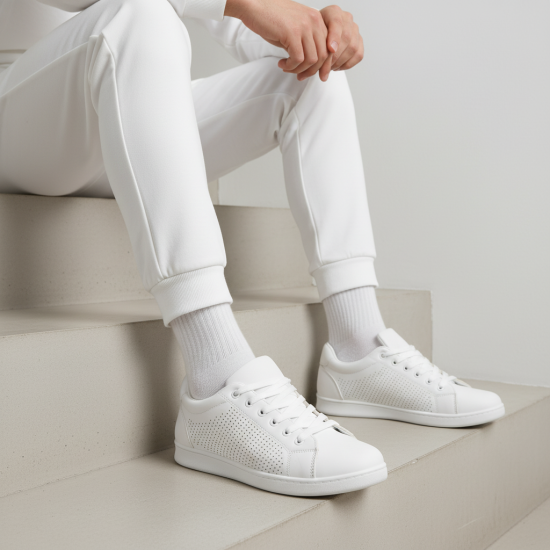 J095-2 White Мъжки спортни обувки