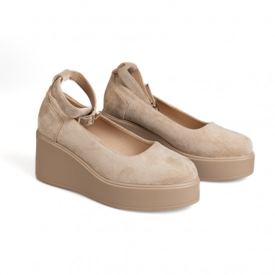 N295-2 Beige Дамски ежедневни обувки