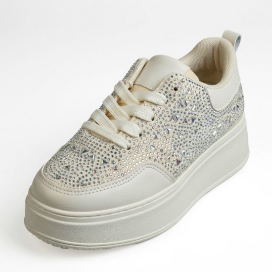 j25221-3 BEIGE Дамски ежедневни обувки