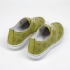 032 Green Дамски обувки от естествена кожа
