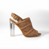 2461-E17 Beige Дамски сандали на токчета