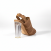 2461-E17 Beige Дамски сандали на токчета