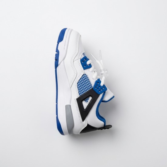 106-2 White/Royal Blue Детски маратонки