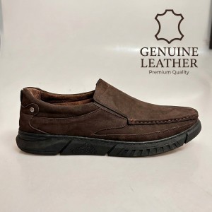 1001 Brown Мъжки обувки от естествена кожа