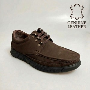 1002 Brown Мъжки обувки от естествена кожа
