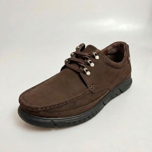 1002 Brown Мъжки обувки от естествена кожа