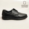 916 Black Мъжки обувки от естествена кожа