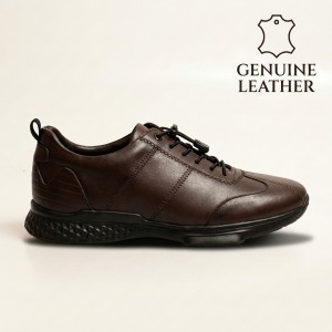 70409 Brown Мъжки обувки от естествена кожа