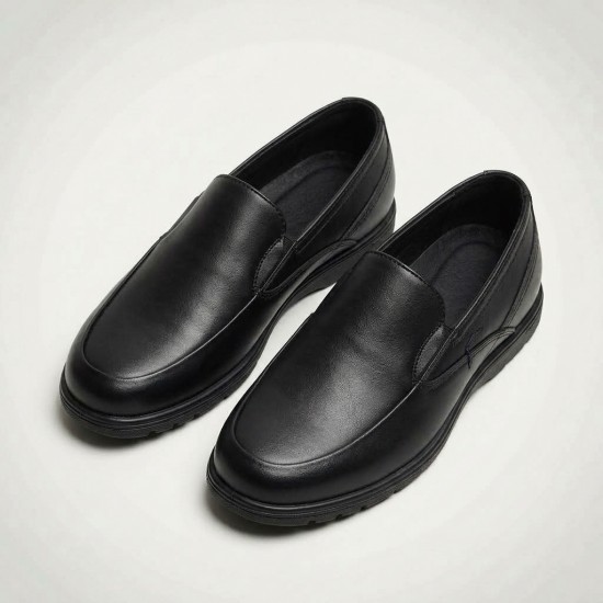 B0930 Black Мъжки ежедневни обувки
