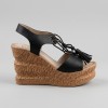 NF998-3 Black Дамски сандали на платформа