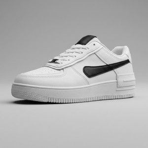 C-001 White Black-2 Дамски маратонки