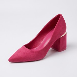 V65 Fushia Дамски ежедневни обувки на токчета