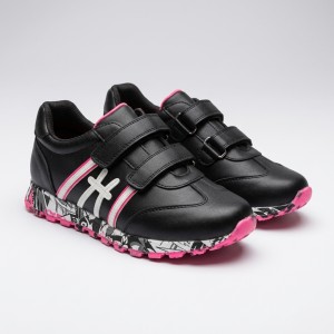 S-225 Black/Fushia Детски обувки