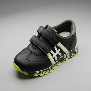 S-225 Black/Green Детски обувки