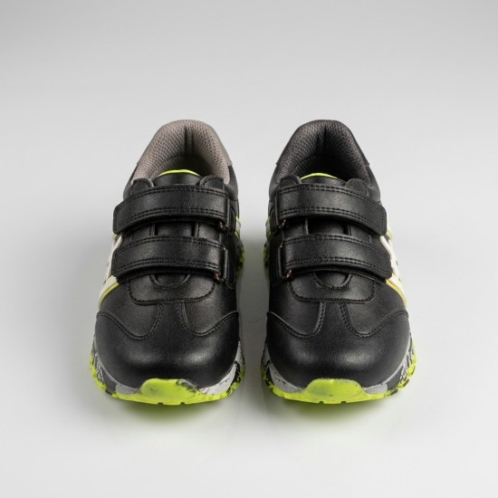 S-225 Black/Green Детски обувки