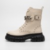 0308-2 Beige Дамски боти