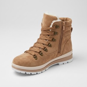 B3120-2 Khaki Дамски боти