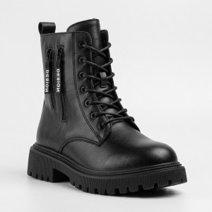 B2284-1 Black Дамски боти