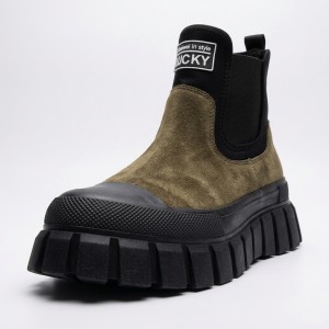 B2283-2 Army Green Дамски боти