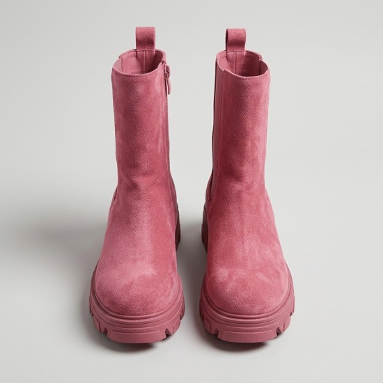 0118-6 Pink Дамски боти