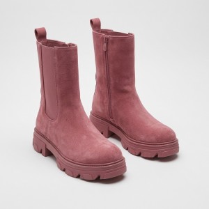 0118-6 Pink Дамски боти
