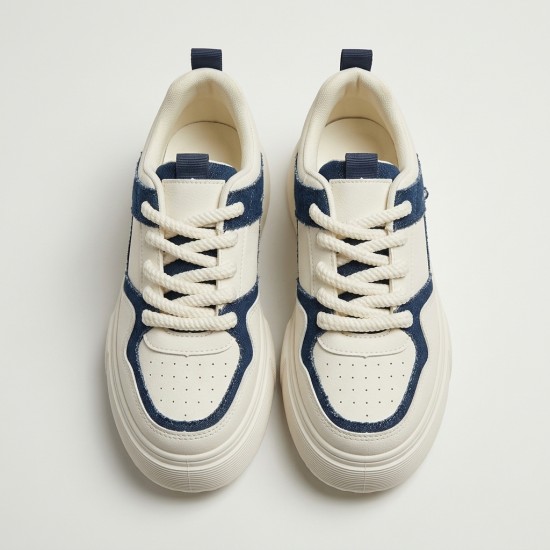 M2287-2 White/Blue Мъжки маратонки