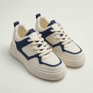 M2287-2 White/Blue Мъжки маратонки