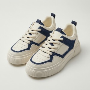 M2287-2 White/Blue Мъжки маратонки