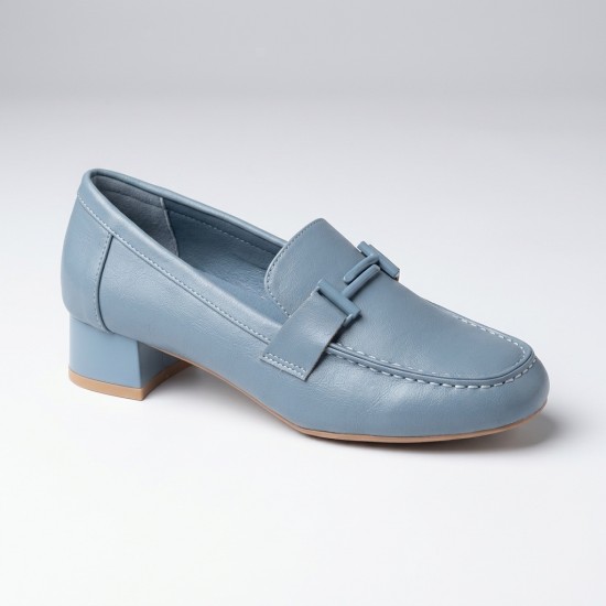 W037003 Blue Дамски ежедневни обувки на токчета