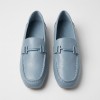 W037003 Blue Дамски ежедневни обувки на токчета