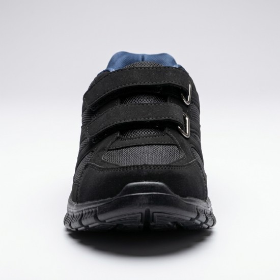 Bj-2520-2 Black/Royal Blue Мъжки маратонки