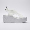 SD886 Beige Дамски сандали на платформа