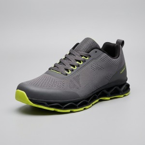 H011 Grey/Green Мъжки маратонки