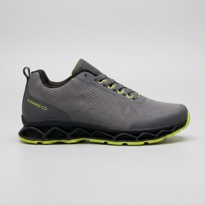 H011 Grey/Green Мъжки маратонки